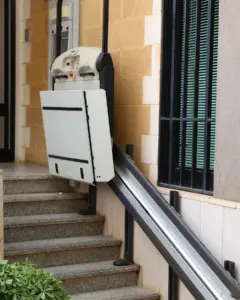 Stairlift for Pool Deck Access: Outdoor Lifts, Salt & UV | All American Stairlifts