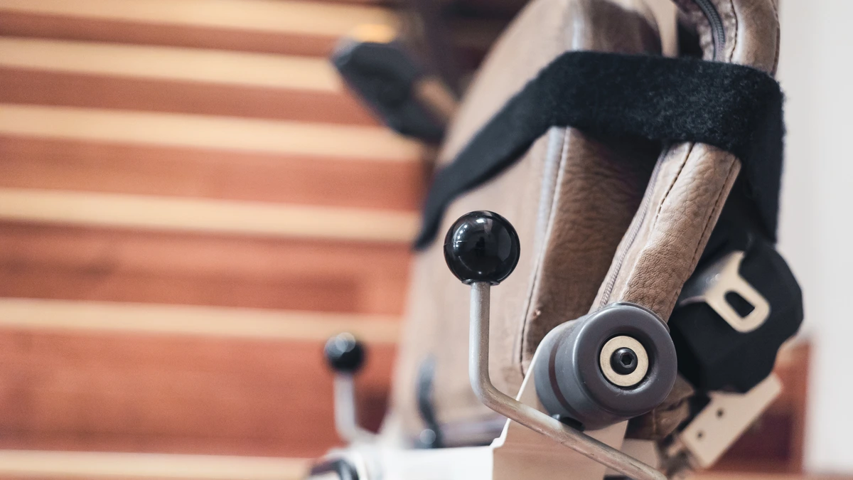 Modern slate-finish stairlift â€” maintenance guide cover image